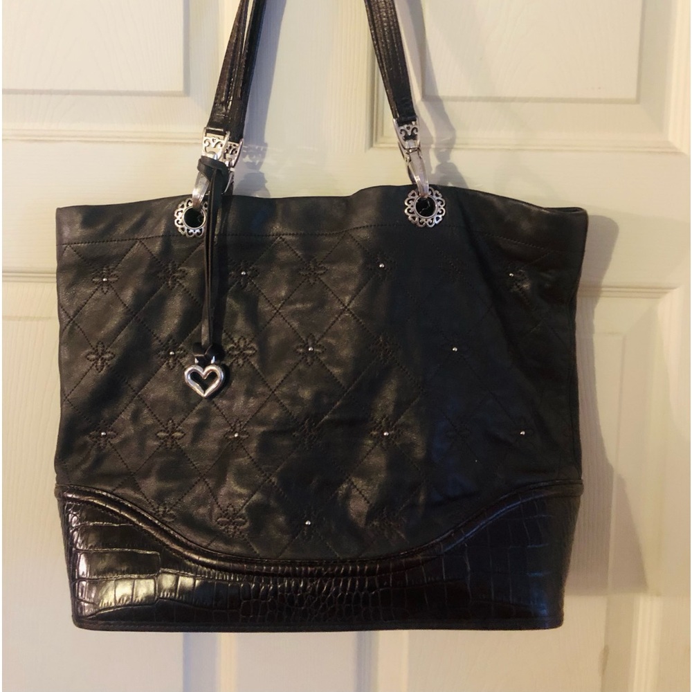 Brighton Large Studded Shoulder Bag